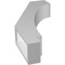 Ekena Millwork 3 1/2-in. W x 12-in. D x 24-in. H Imperial Architectural Grade PVC Knee Brace BRCP035X12X24IMP - alternate 4